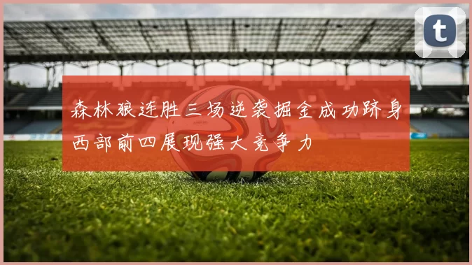 森林狼连胜三场逆袭掘金成功跻身西部前四展现强大竞争力